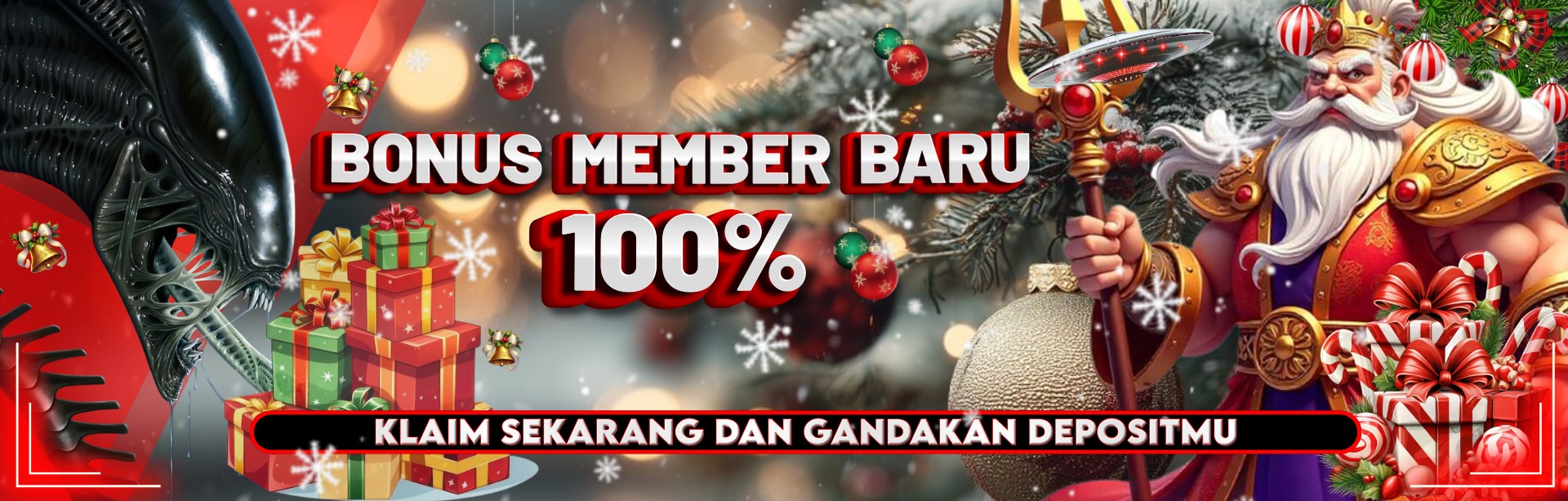 BONUS MEMBER BARU 100%