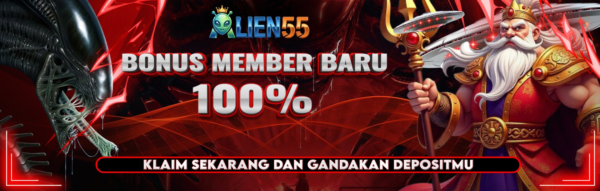 BONUS MEMBER BARU 100%