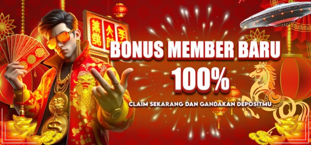 BONUS MEMBER BARU 100%