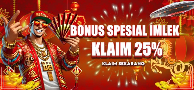 SPECIAL BONUS TAHUN BARU IMLEK 25%