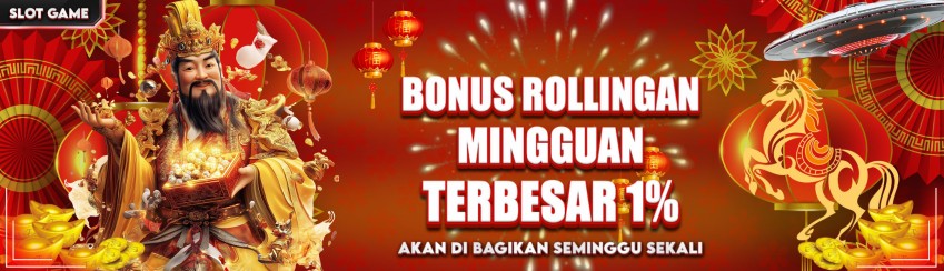 ROLLINGAN SLOT GAME 1%