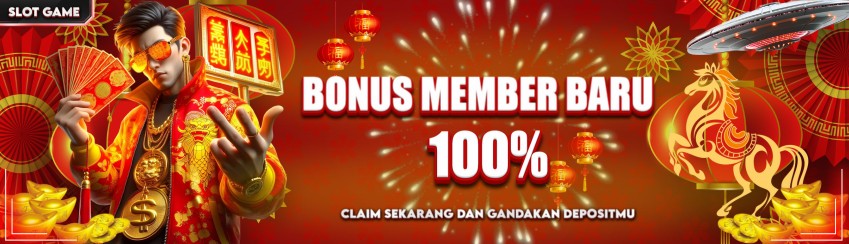 MEMBER BARU SLOT 100%