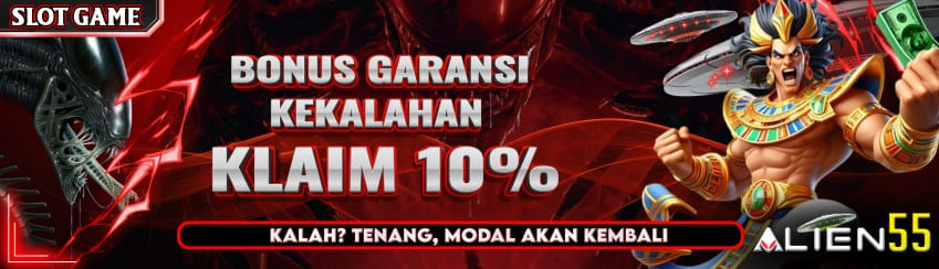 BONUS GARANSI KEKALAHAN 10%