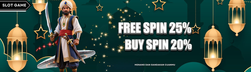 FREE SPIN & BUY SPIN (25% & 20%)