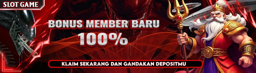 MEMBER BARU SLOT 100%