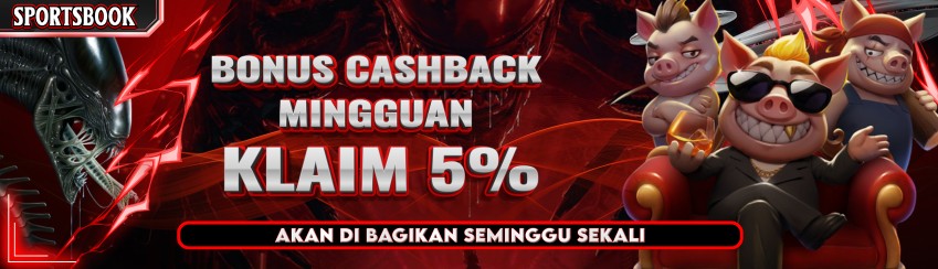 CASHBACK SPORTSBOOK 5%